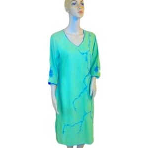 Kimono, SM, Green and Blue